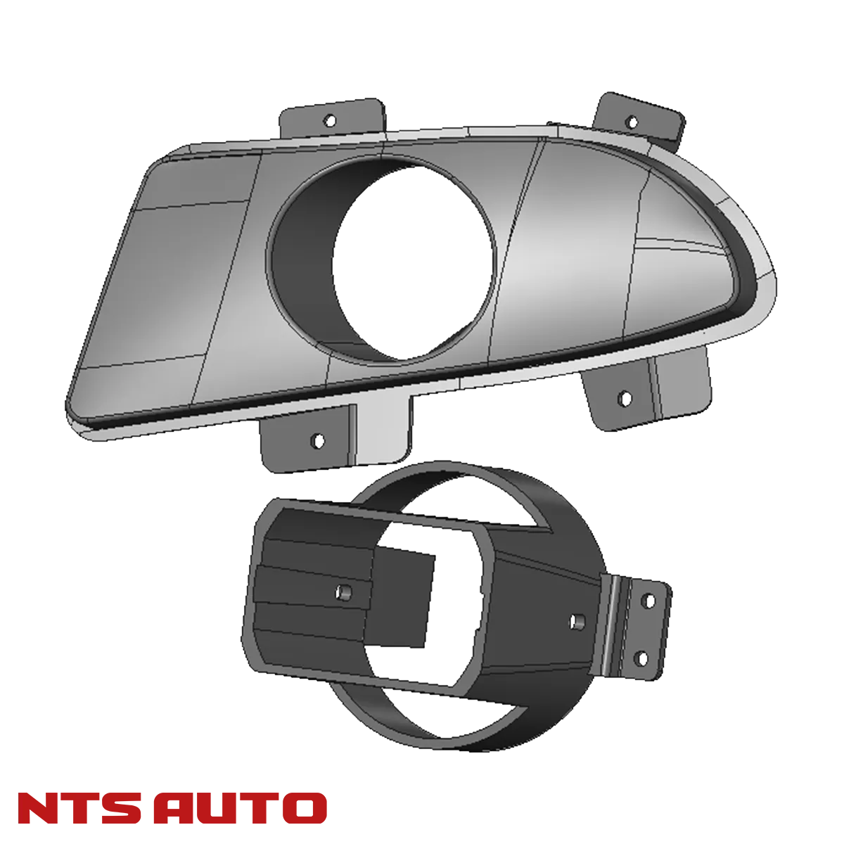 Крепление изготовленное на 3D принтере для HYNDAI ACCENT 2 ДЮЙМА!