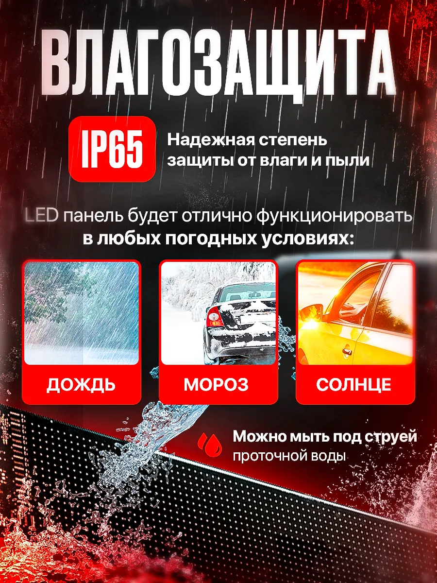 Коврики-глазки с пультом и приложением 12X60 см