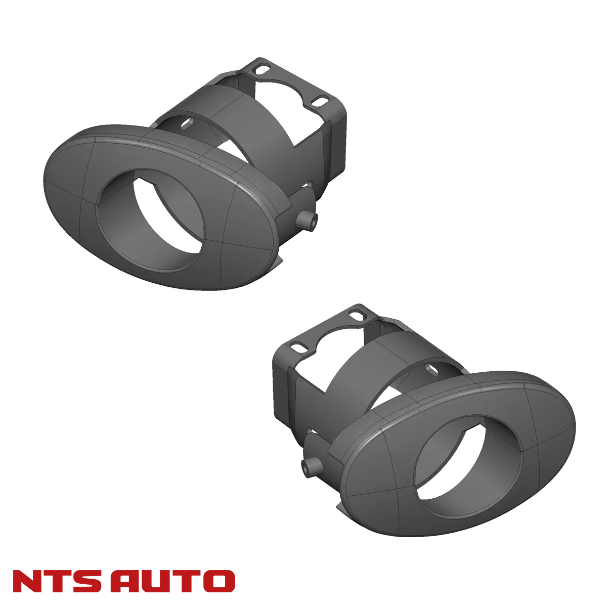 Крепление изготовленное на 3D принтере для Honda Civic 4D - 2 дюйма!