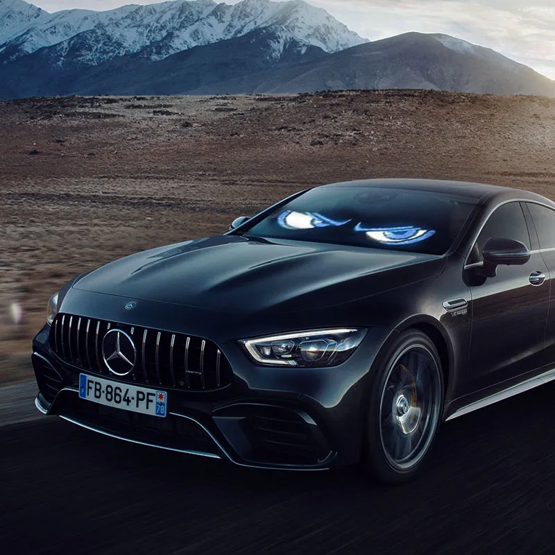 Коврики-глазки с пультом и приложением 20X133 см