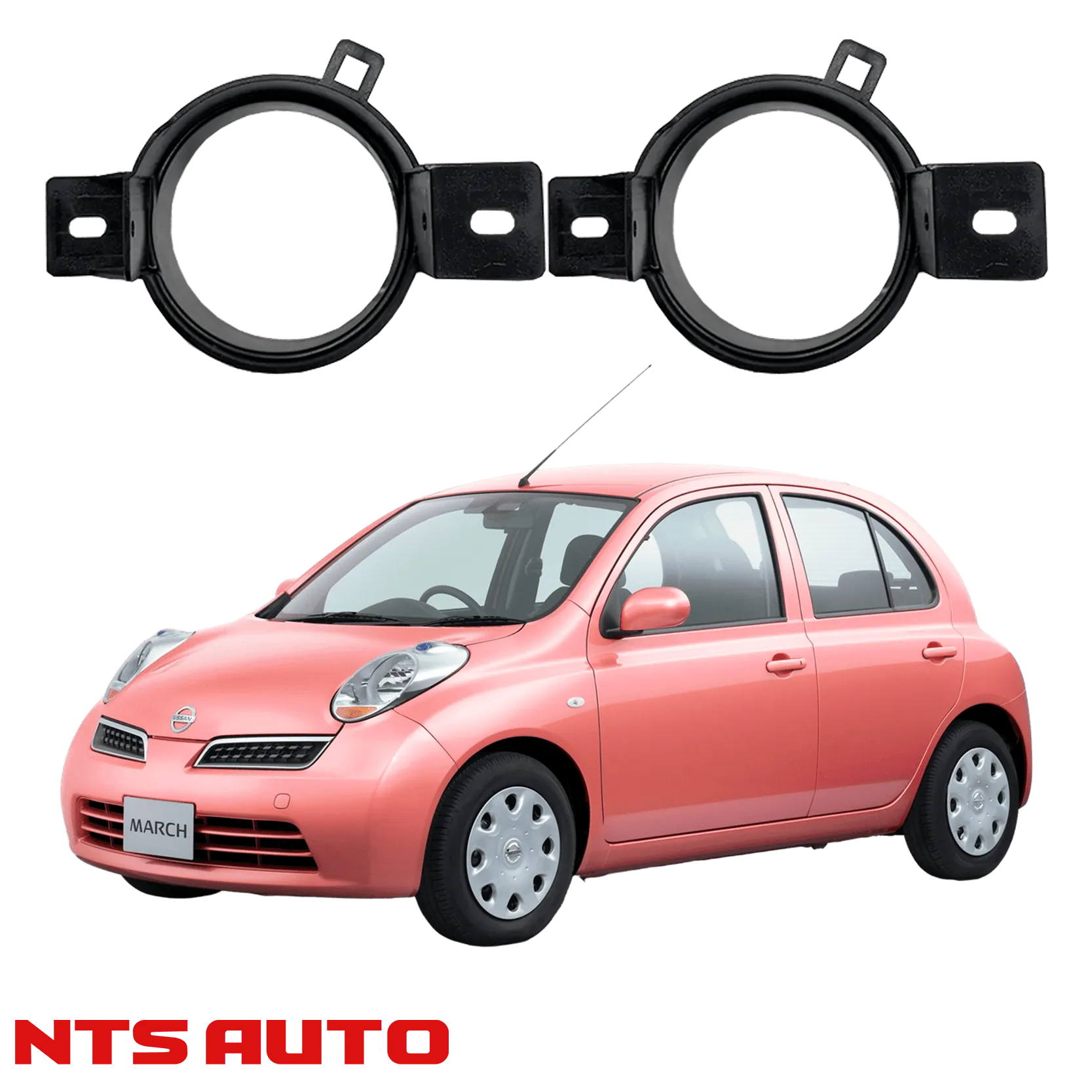 Крепления для противотуманных фар на Nissan March (2005–2016)