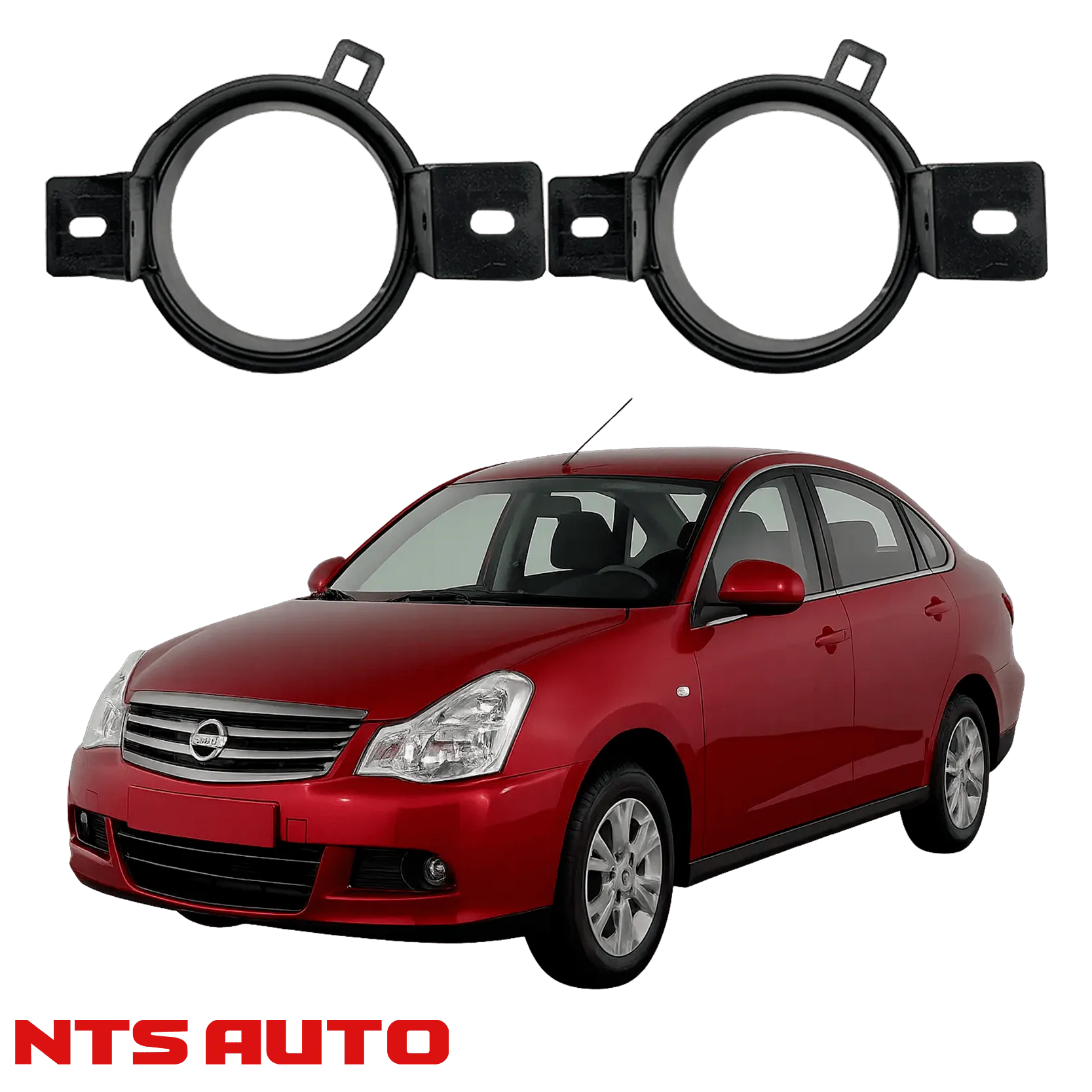 Крепления для противотуманных фар на Nissan Almera (2010–н.в.)