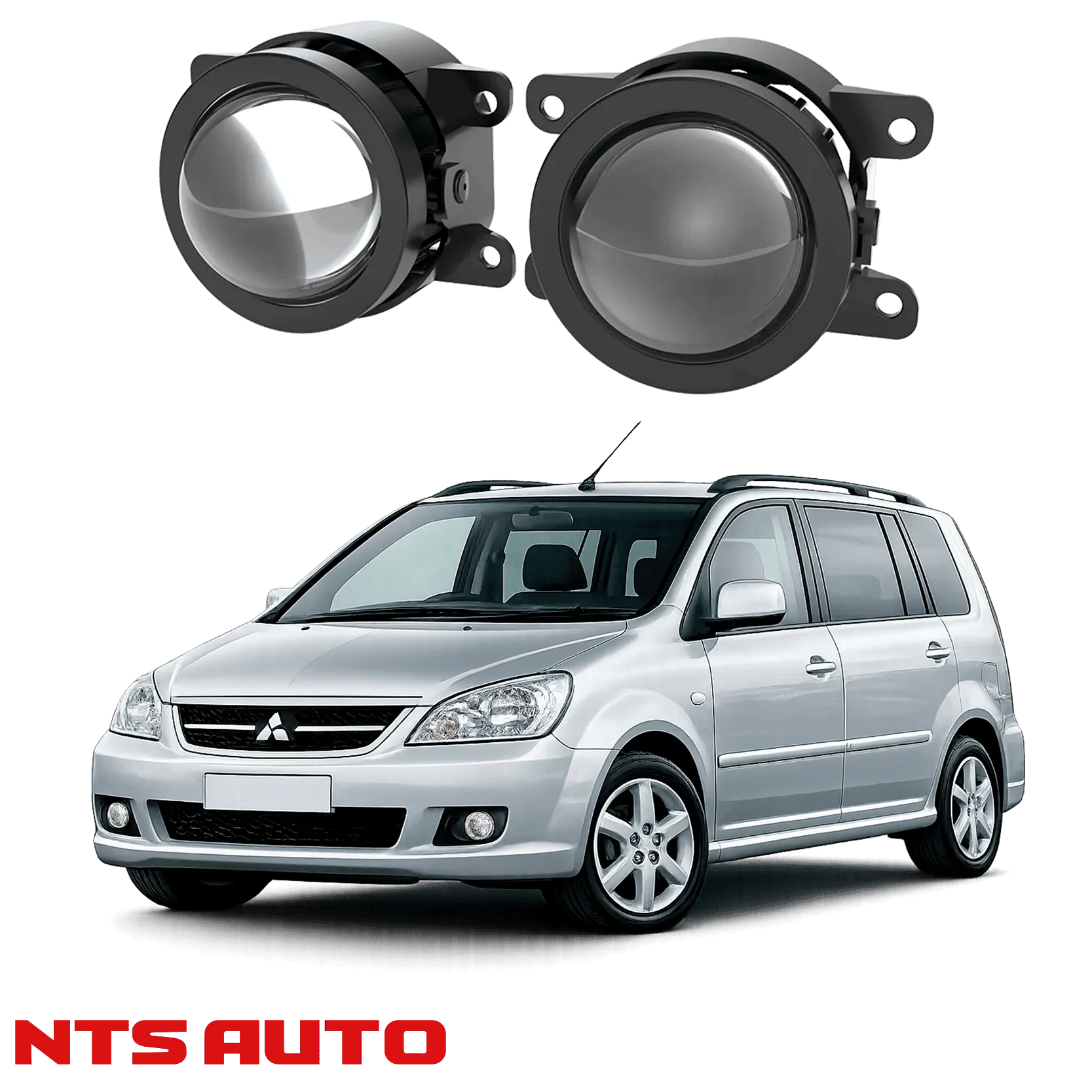 Противотуманные фары на Mitsubishi Dion (2006)