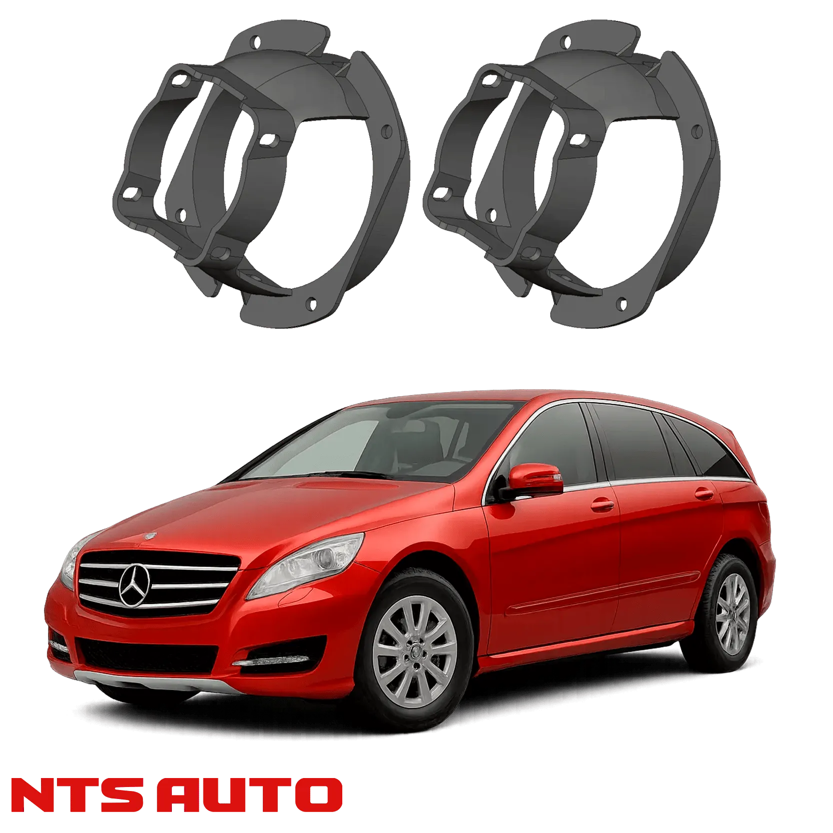 Крепления для противотуманных фар на Mercedes‑Benz R‑Class (W251) 2007–2011